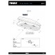 Pièces détachées - Coffre de toit Thule Ocean 200